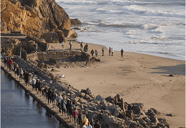 MindTravel SilentWalk Sutro Baths in San Francisco