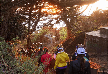 Silentwalk meditation