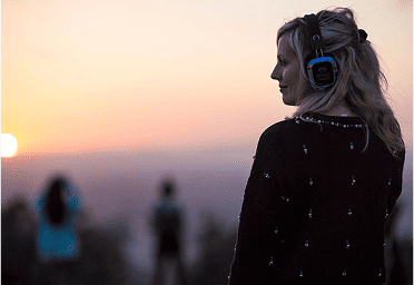 silent hike and canoe meditation