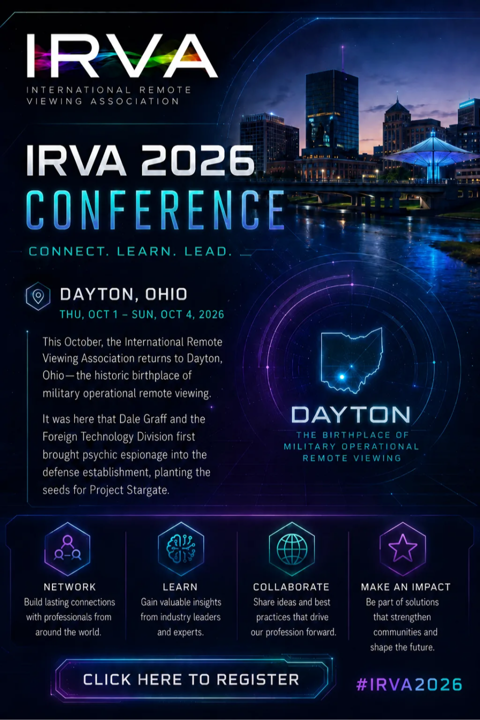 IRVA Conference 2026 Flyer