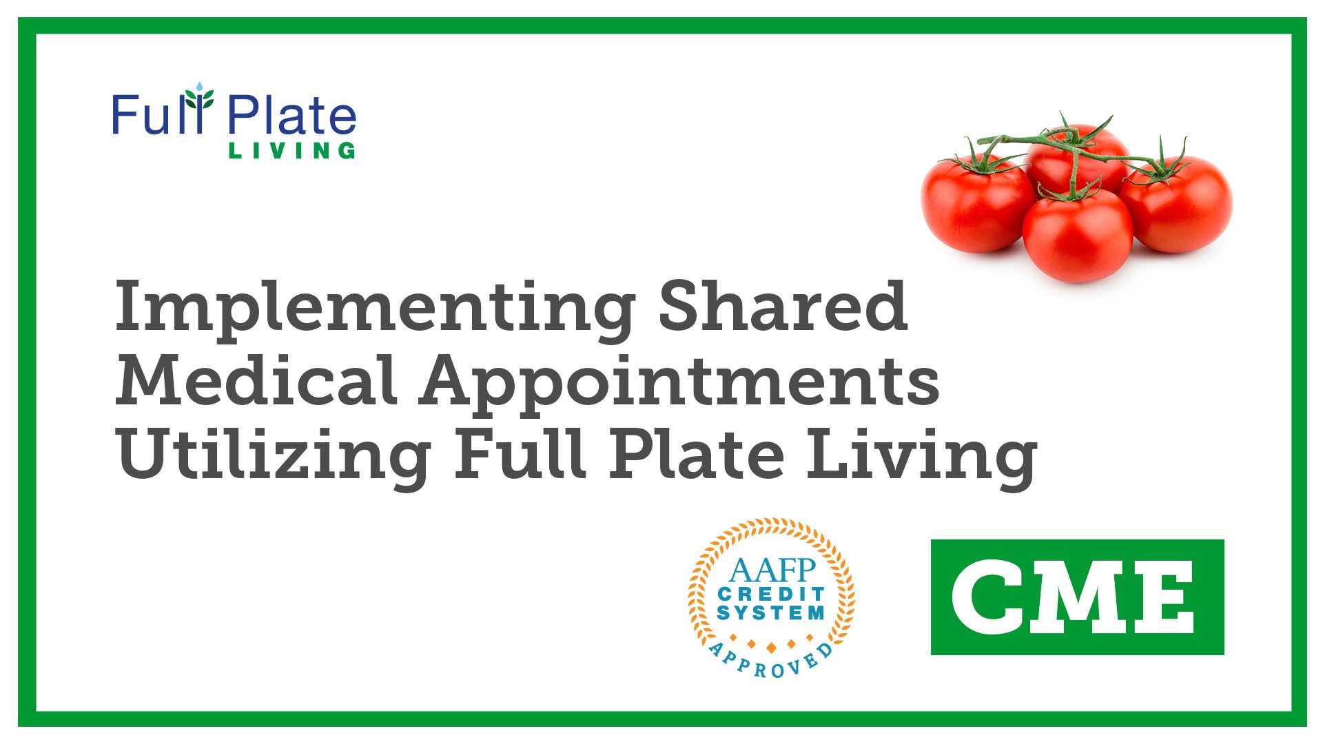 Shared Medical Appointments