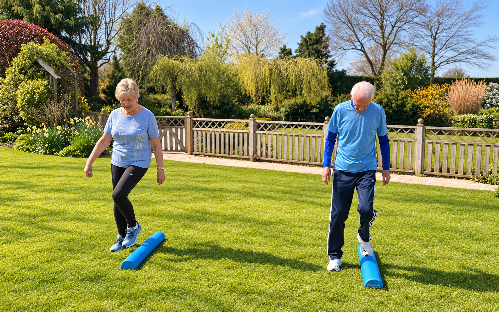 Parkinson's walking exercise