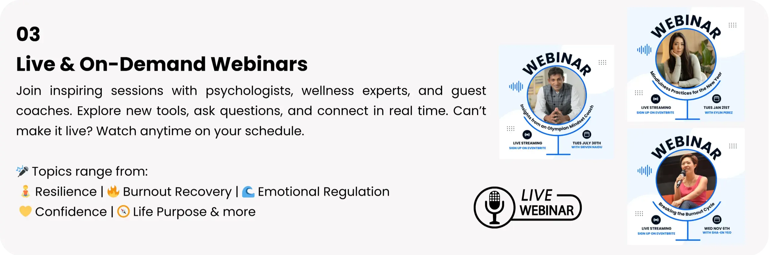 Employee Well-Being Workshops