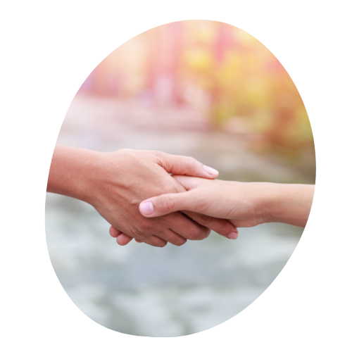 close up image of a handshake