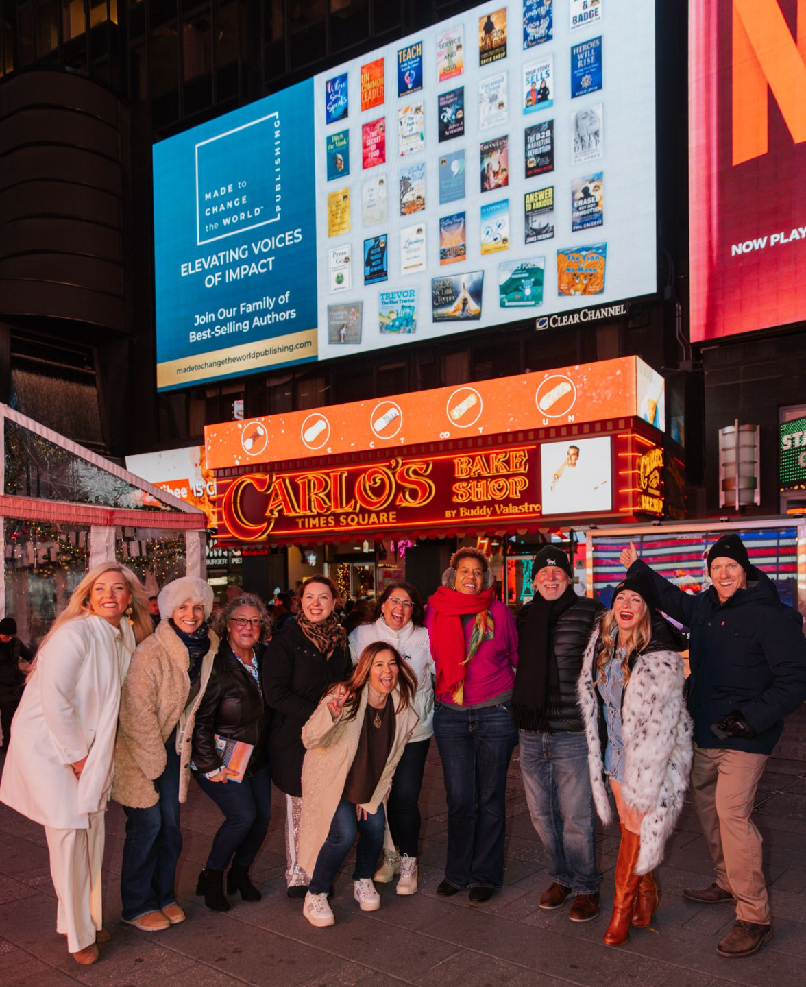 Authors in Time Square