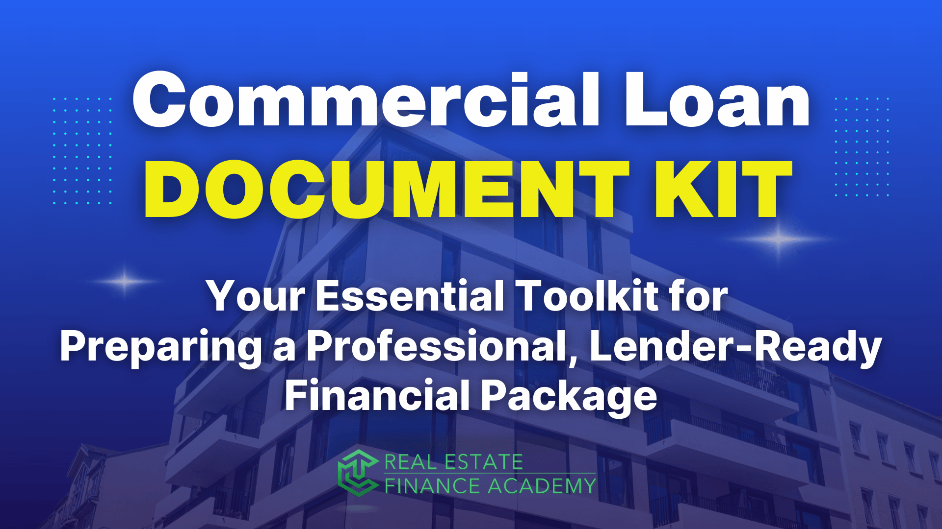 Commercial Loan Document Kit