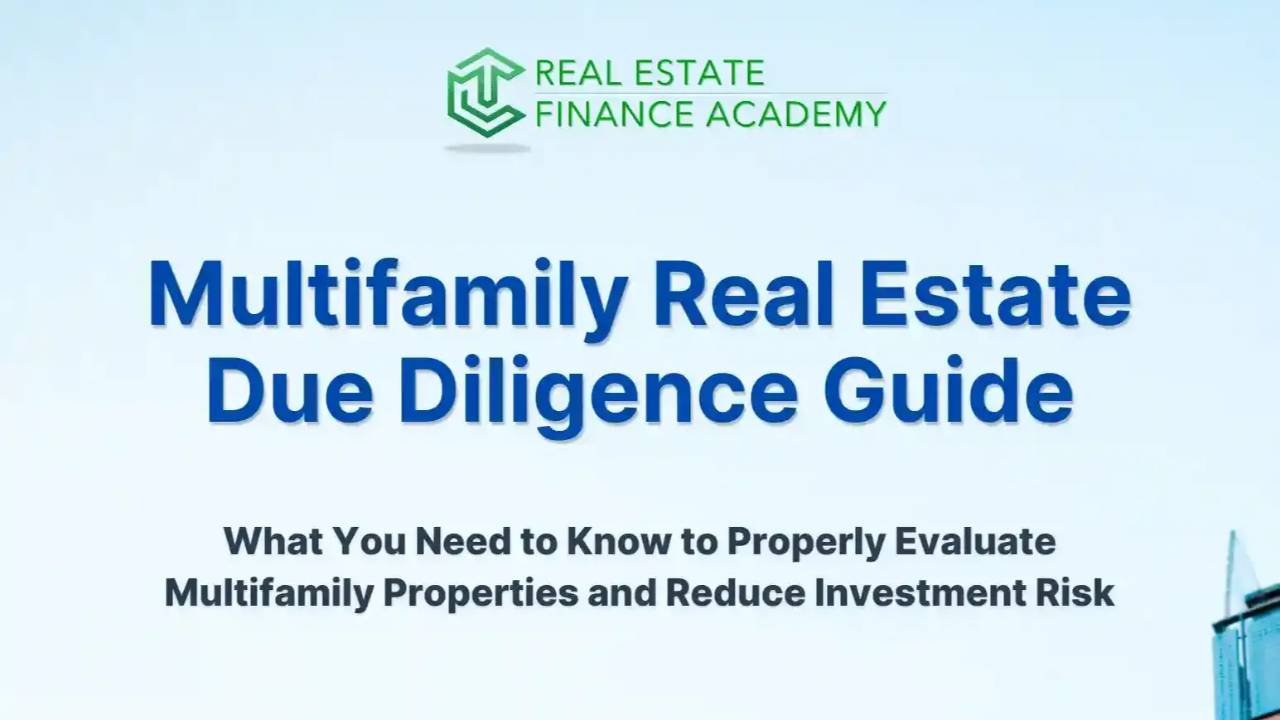 Multifamily real estate due diligence guide