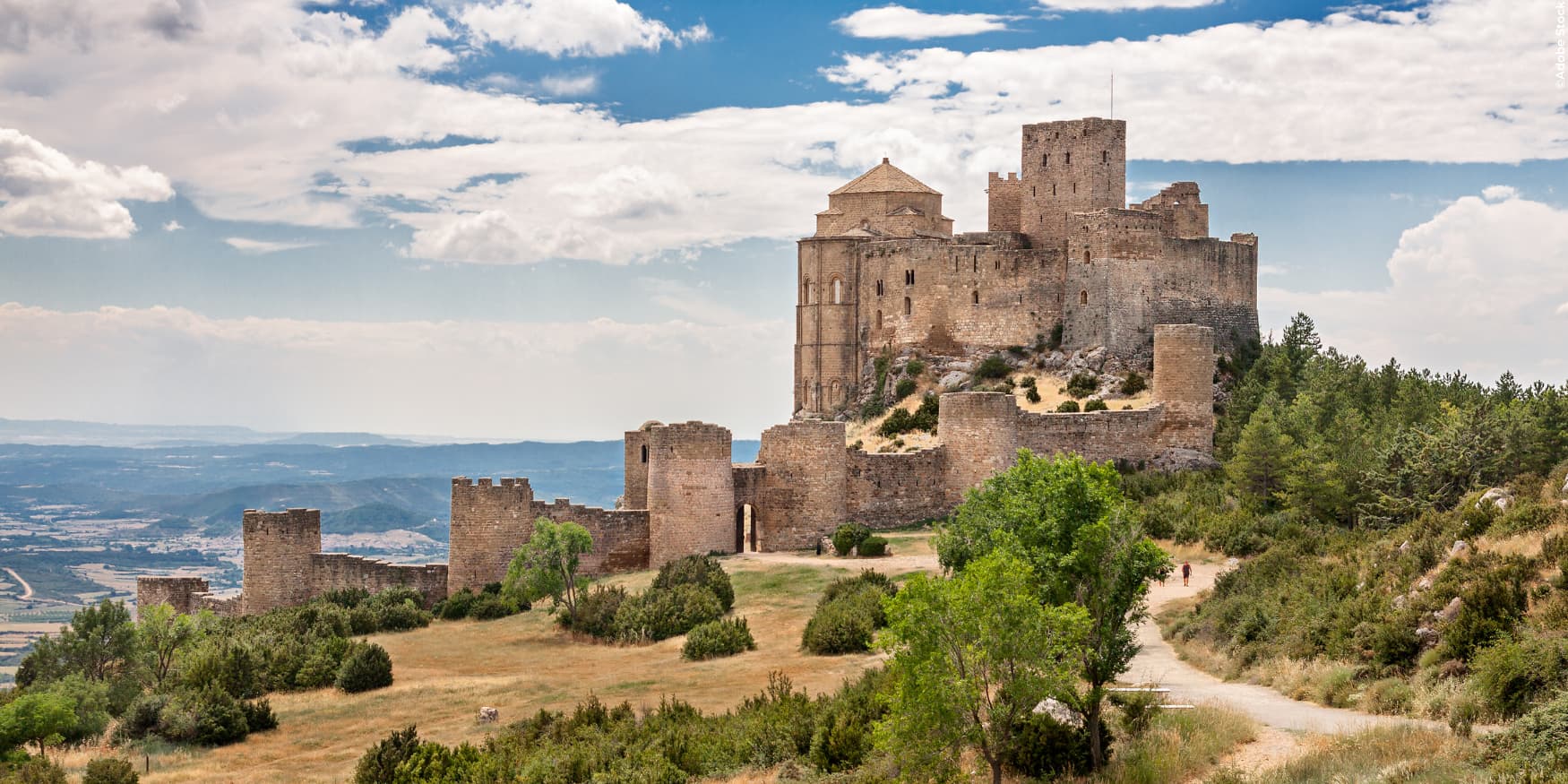de kloosterburcht van Loarre, Spanje
