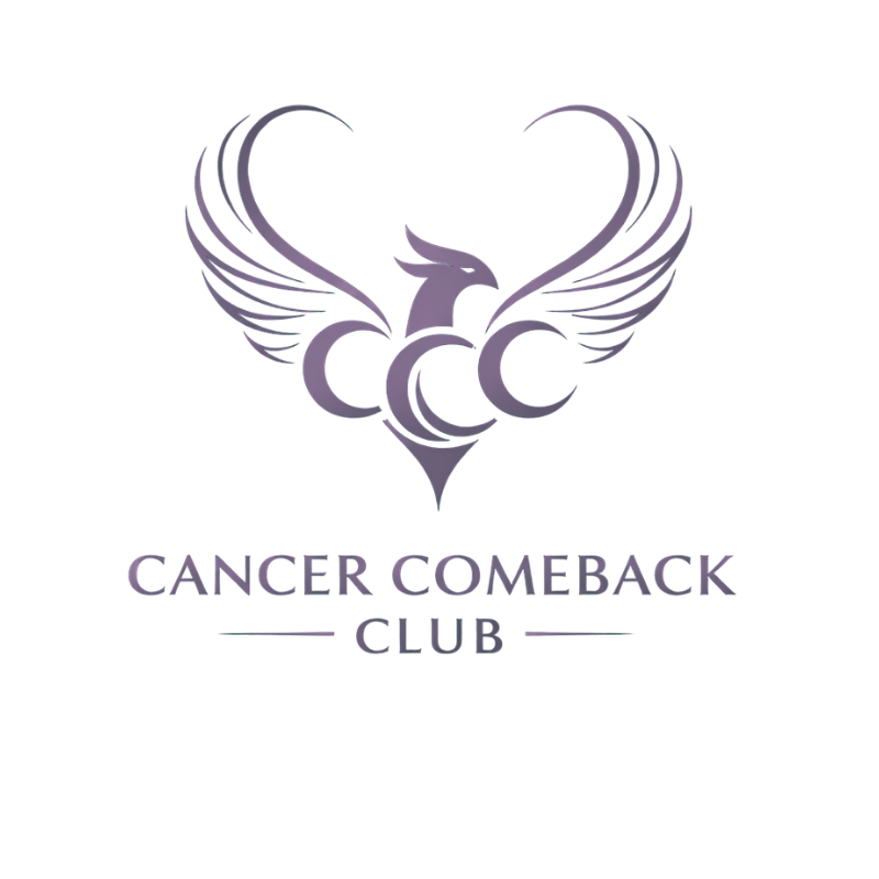 The Cancer Comeback Club logo, a phoenix mark