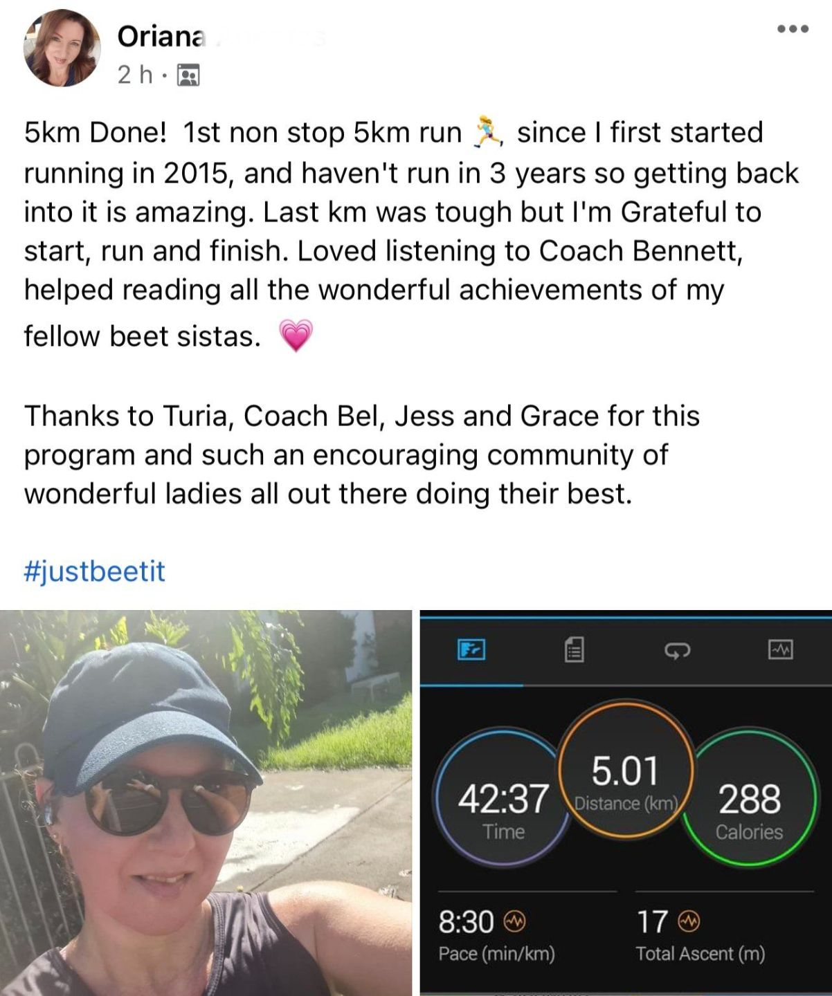 Turia Pitt Women's running programs review