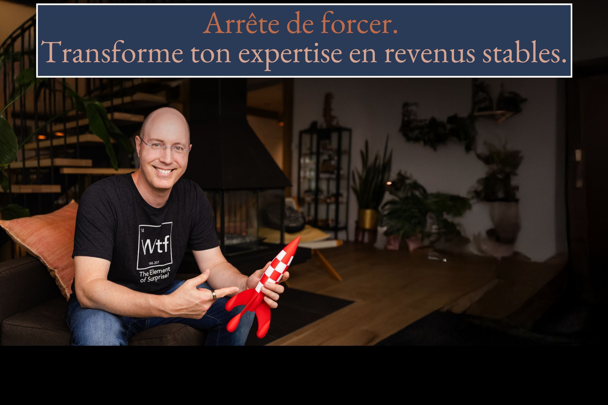 Arrête de forcer. Transforme ton expertise en revenus stables.