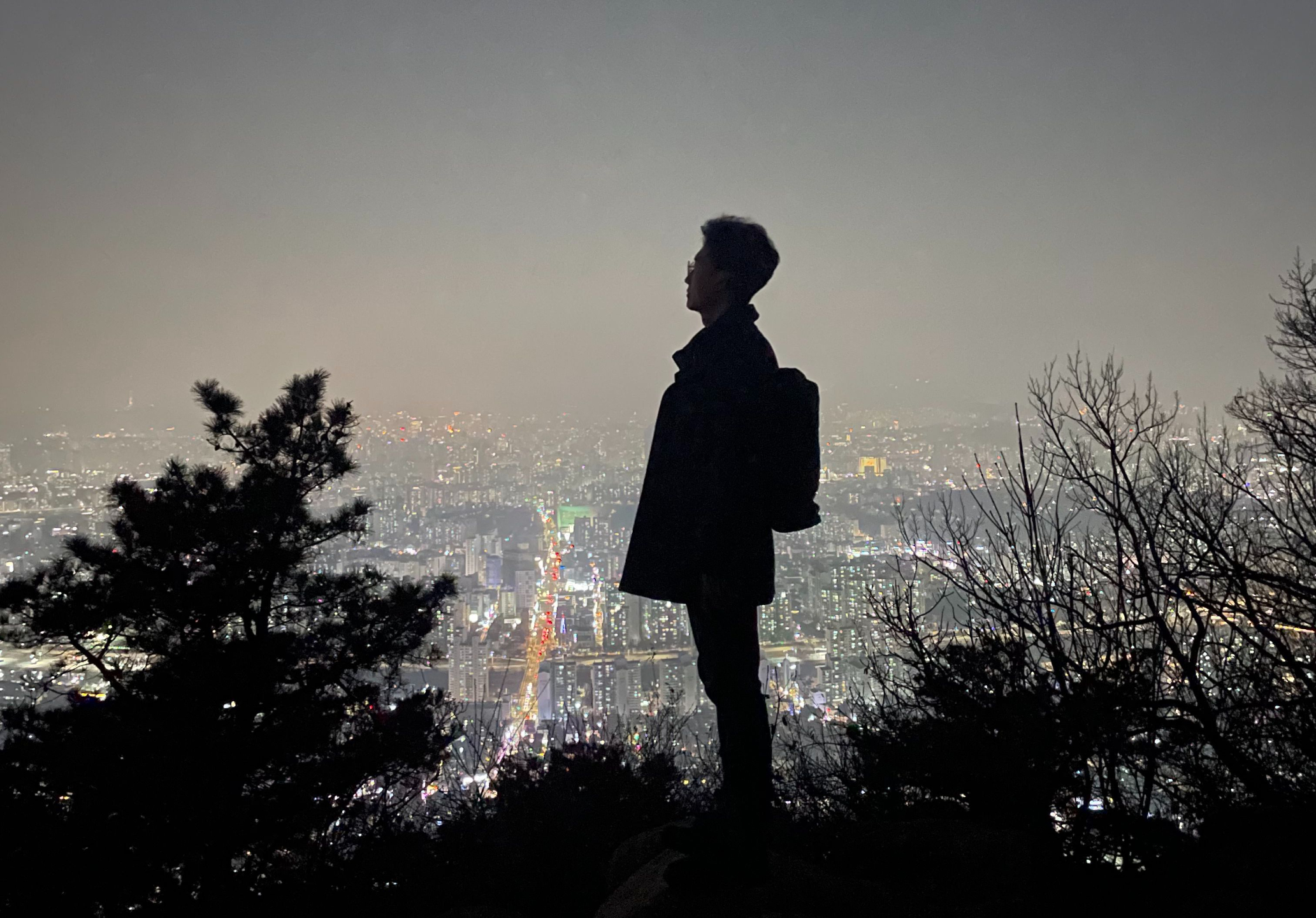 Founder picture on the mountain