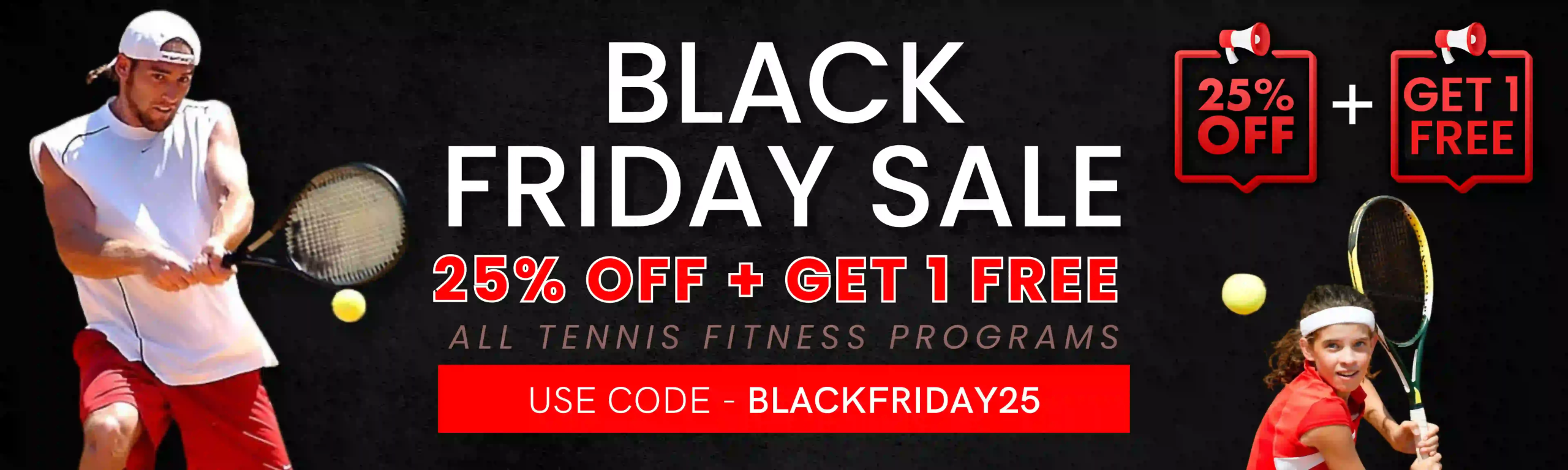 Online Tennis Fitness Programs Black Friday Sale