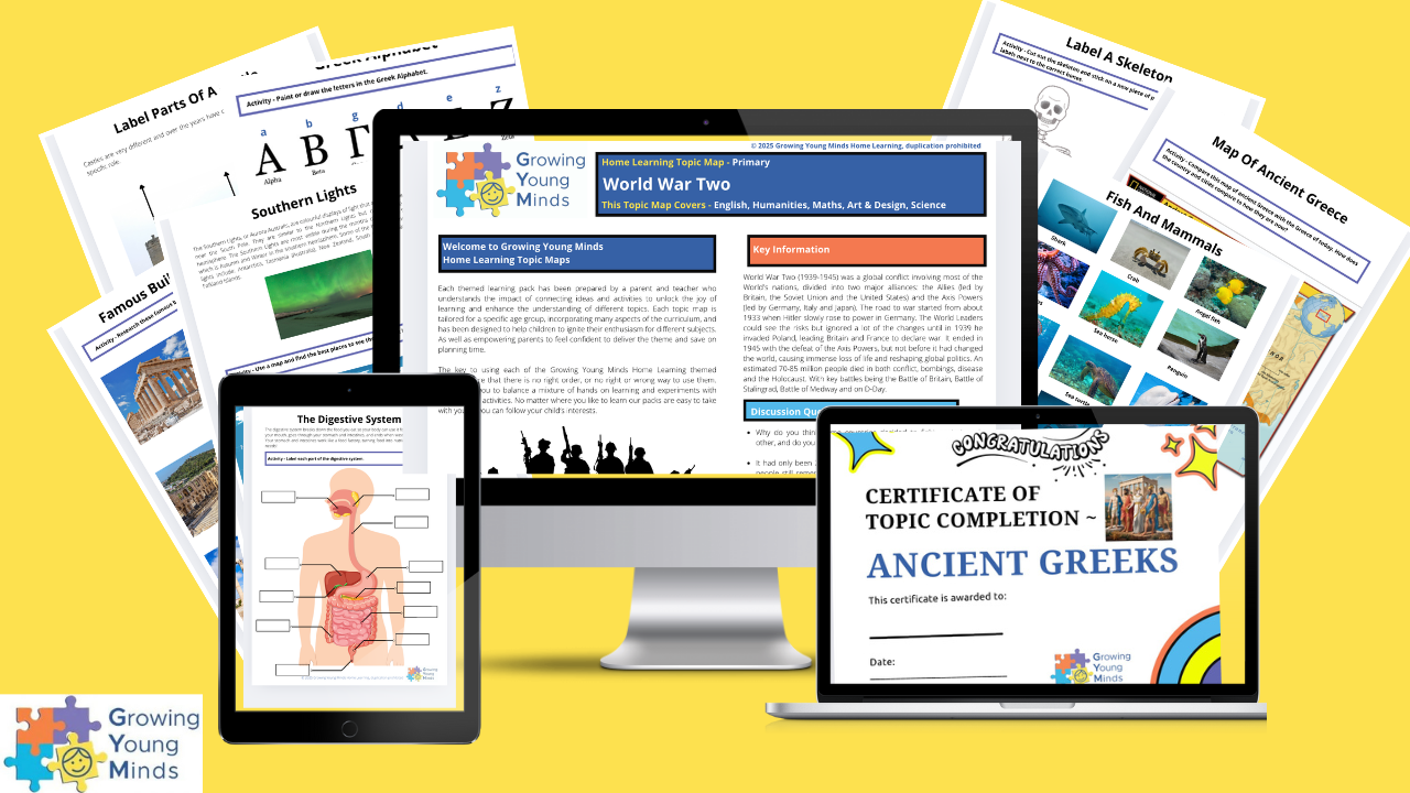 Home Learning Resources - Home Education