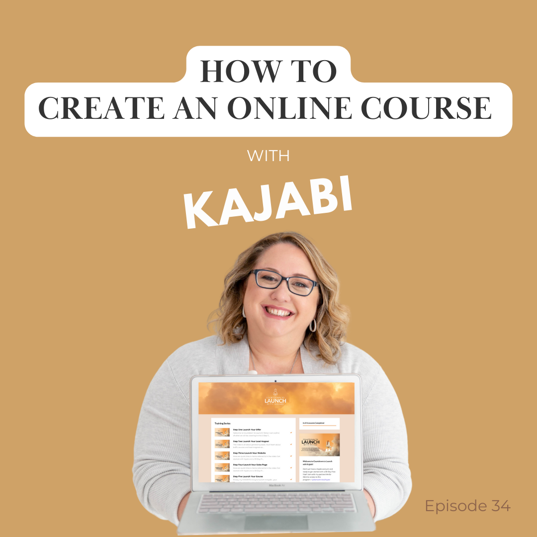 How to Create an Online Course with Kajabi