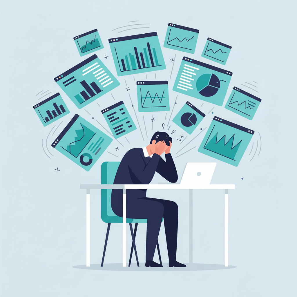 You have data chaos. And pressure Pressure. But no clarity.