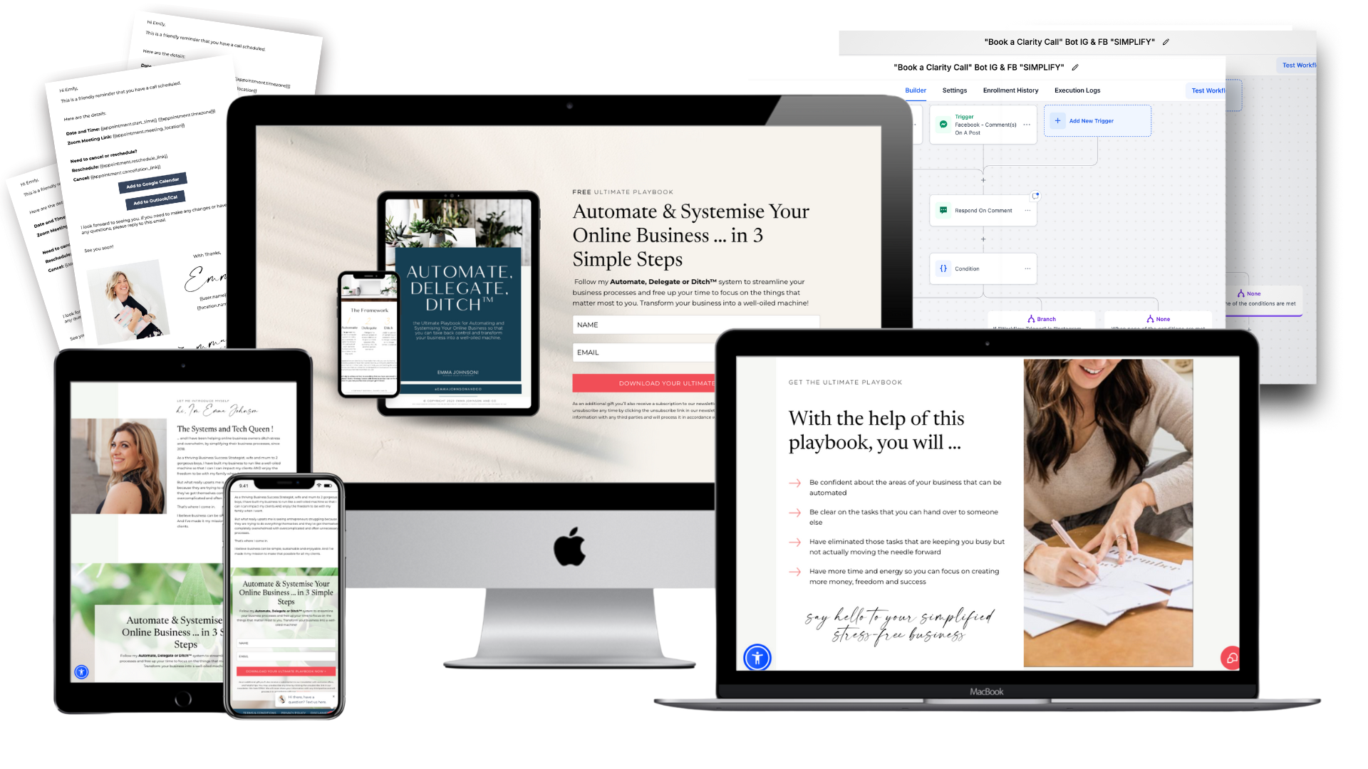 Ivorey Optin Funnel Setup