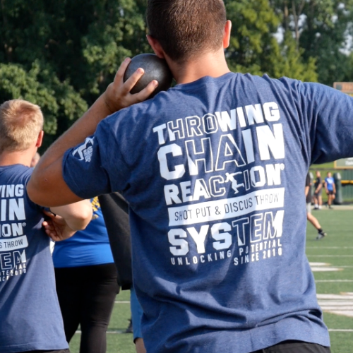 Shot put and discus summer throws camp CHICAGO IL
