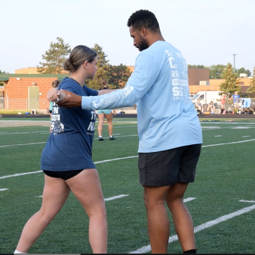 Shot put and discus summer throws camp East NEW YORK