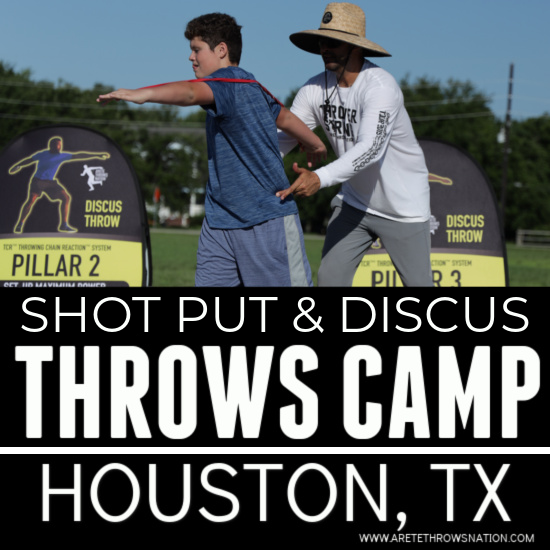 SHOT PUT AND DISCUS THROWS CAMP Houston TX