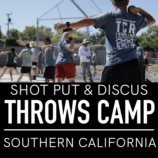 SHOT PUT AND DISCUS THROWS CAMP SOUTHERN CALIFORNIA