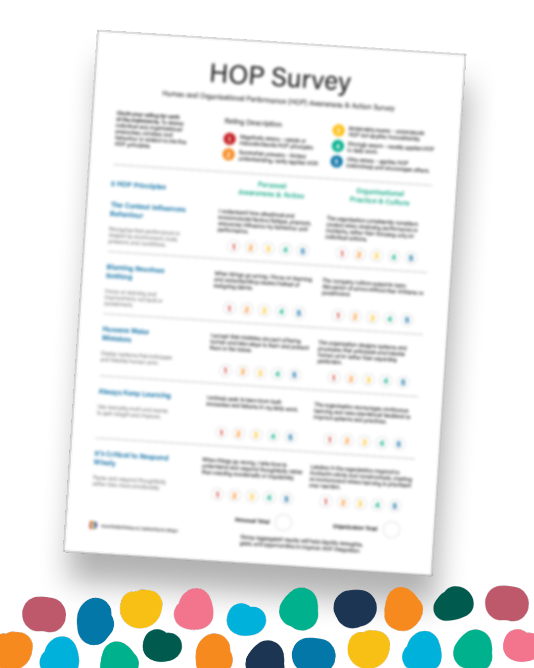 HOP Survey Worksheet Image