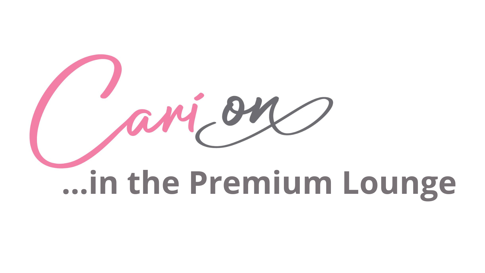 Cari on in the Premium Lounge