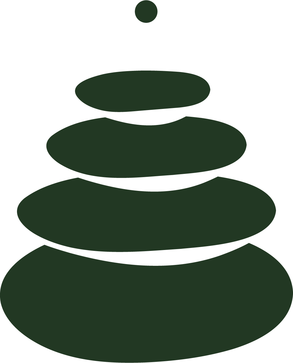 illustration of a stack of natural stones
