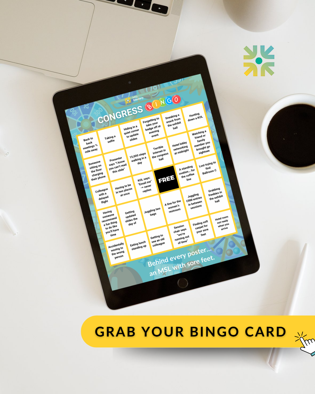 Congress Bingo for MSLs Bingo Card
