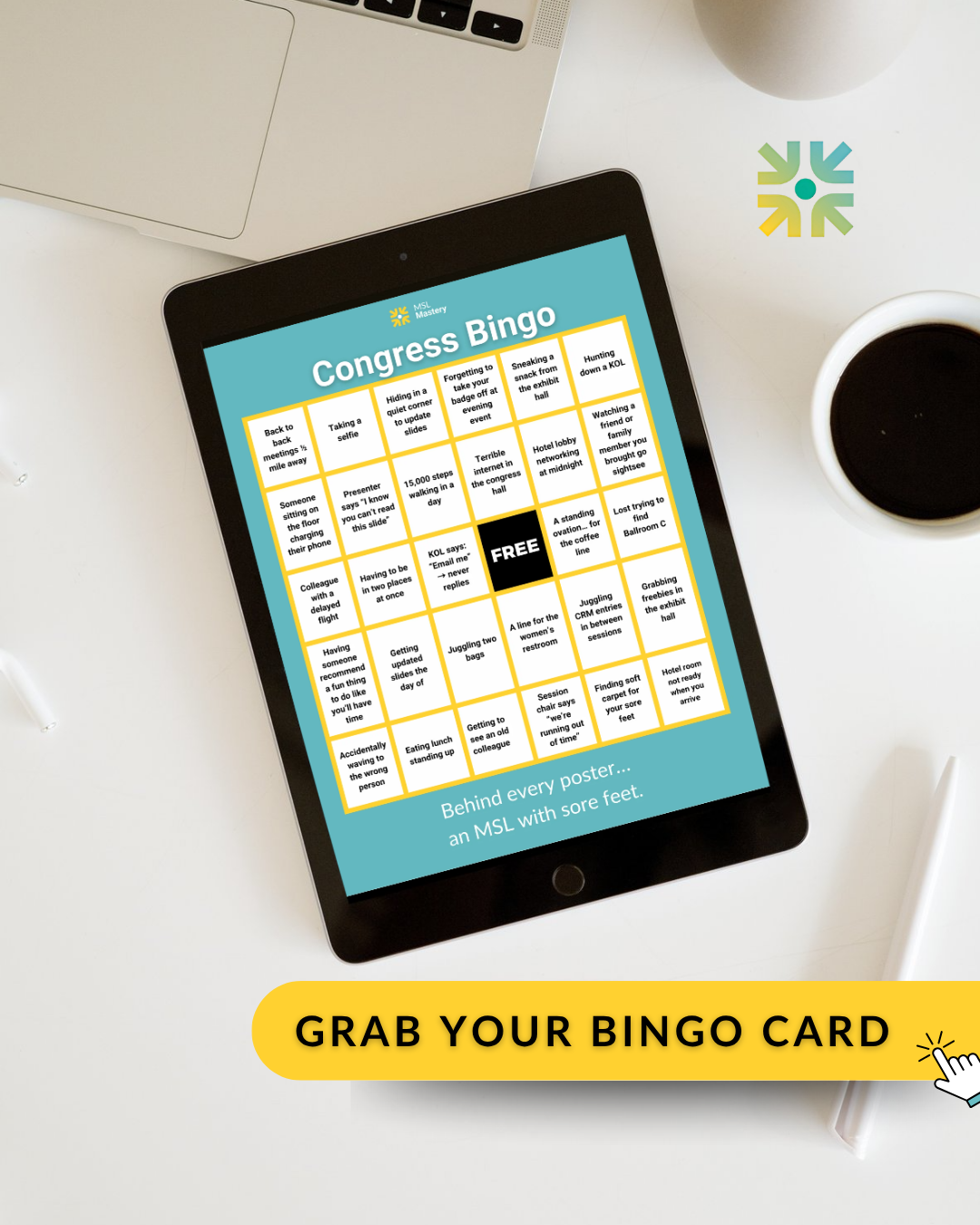 Congress Bingo for MSLs Bingo Card