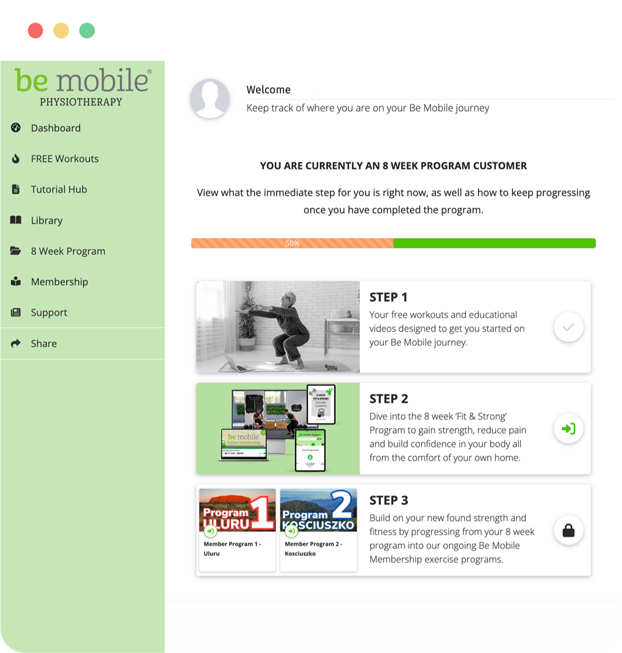 Website & mobile design London | Prototype of the marketplace for fitness brand