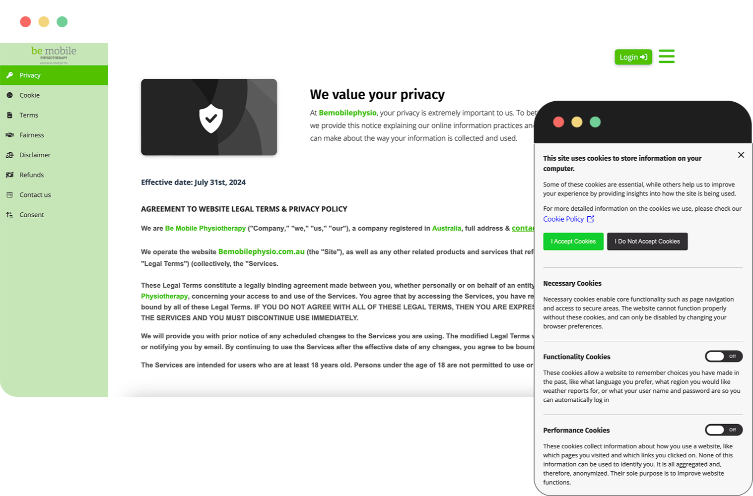 Website & mobile design London | Landing page of the electronic music brand