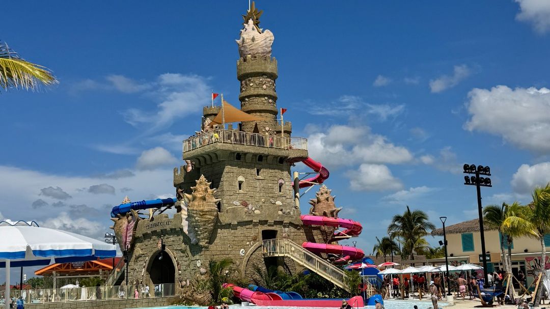 Celebration Key Cruise Port Water Slides
