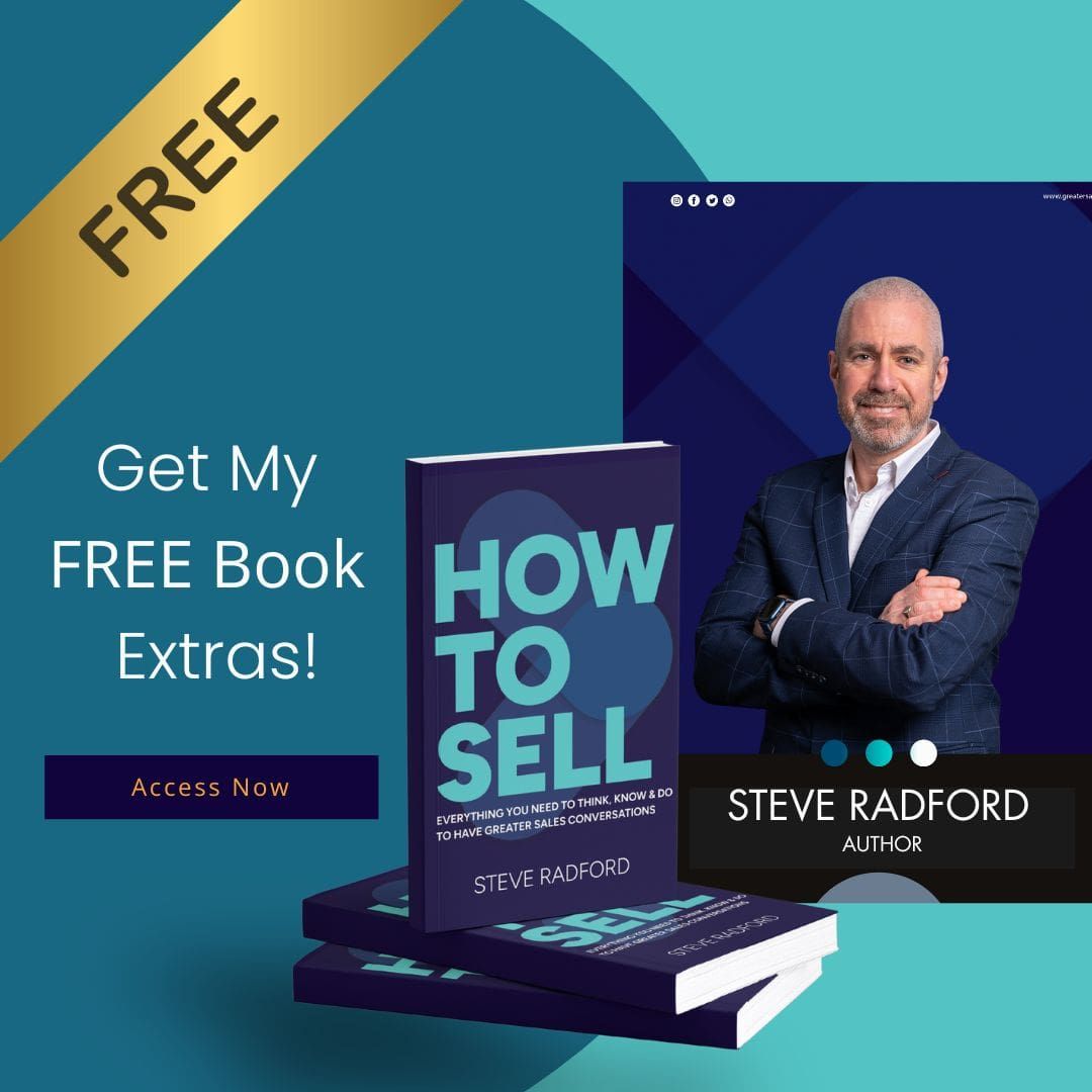 Steve Radford and his 'How to Sell' Book
