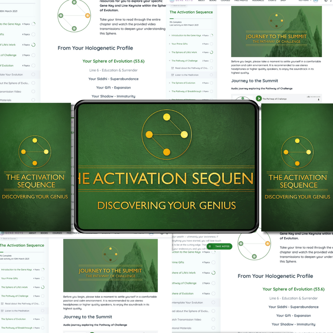 The Activation Sequence Gene Keys 