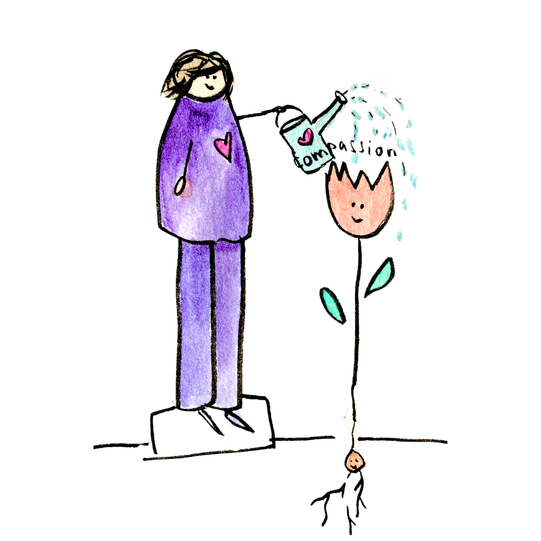 watering with compassion