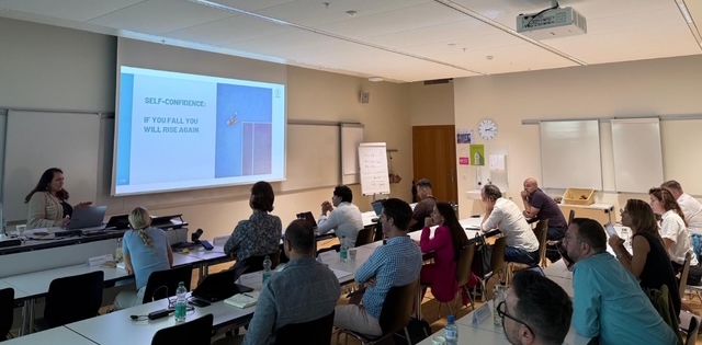 Yasmina Rauber speaking