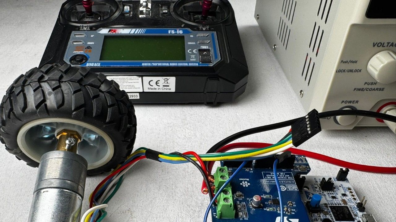 STM32 DC Motor Control