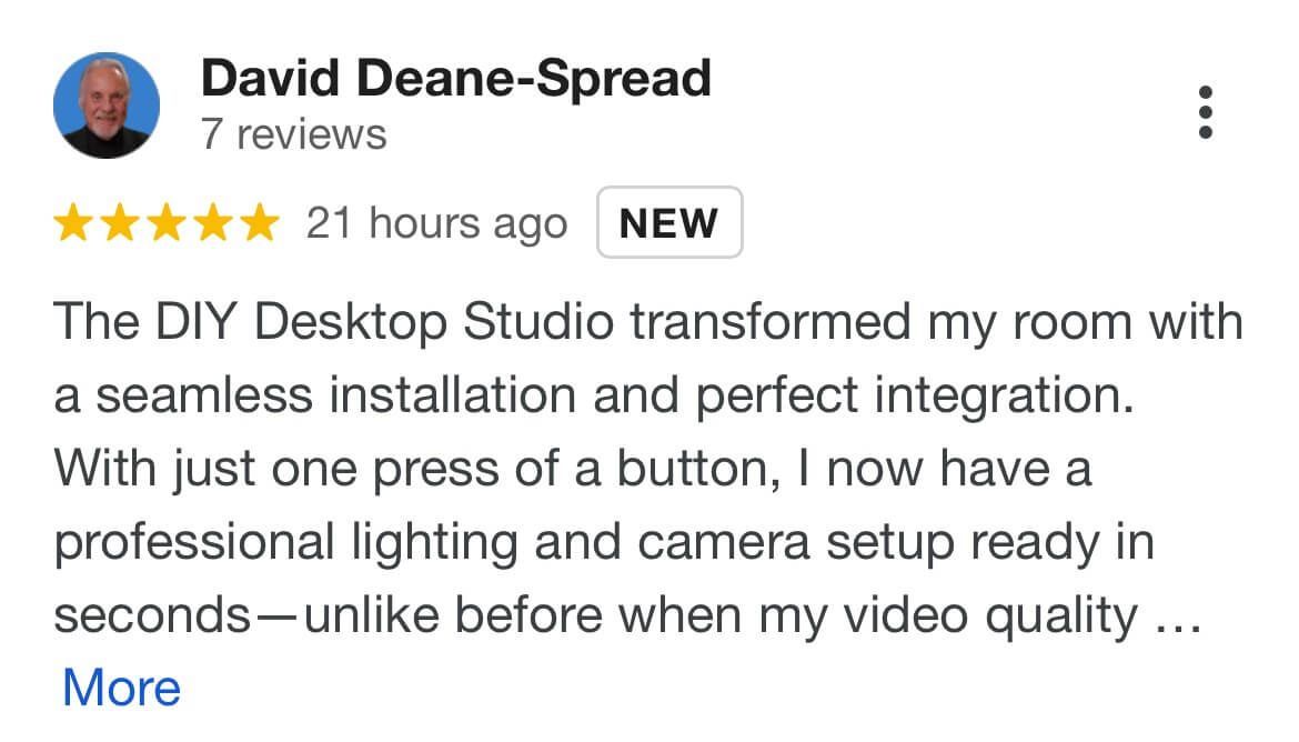David Deane-Spread explains how the Premium Desktop Studio transformed his Zoom setup and workflow
