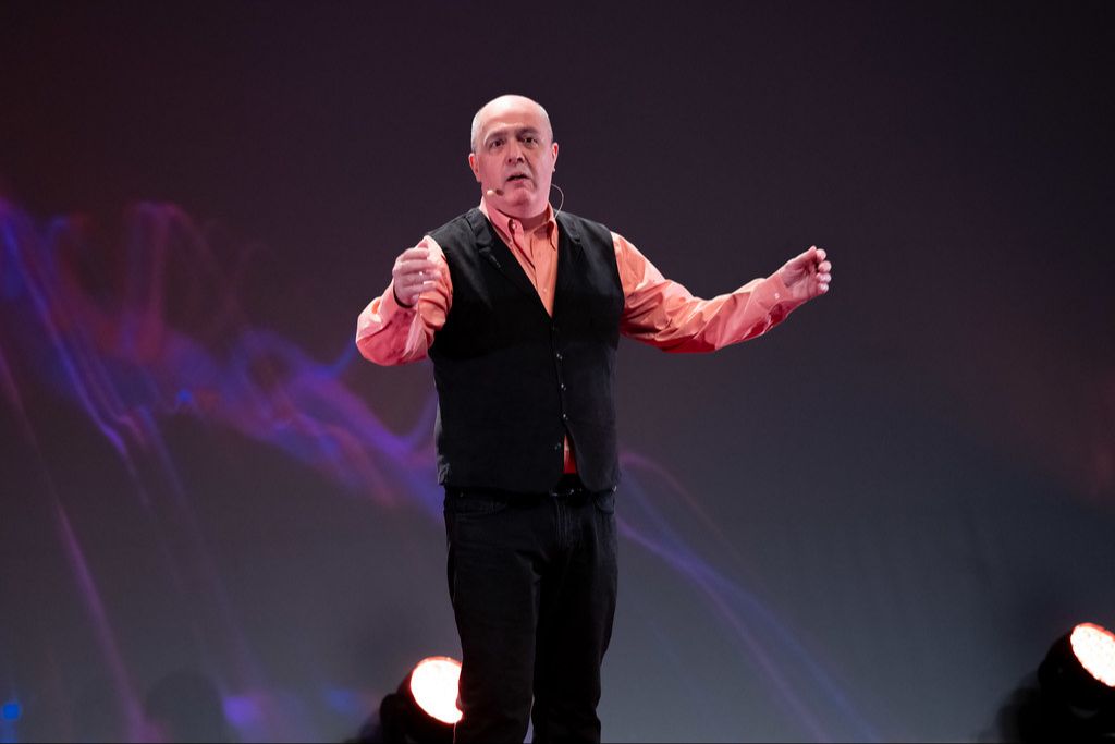 Christophe Béguin - TEDx Master Class stage