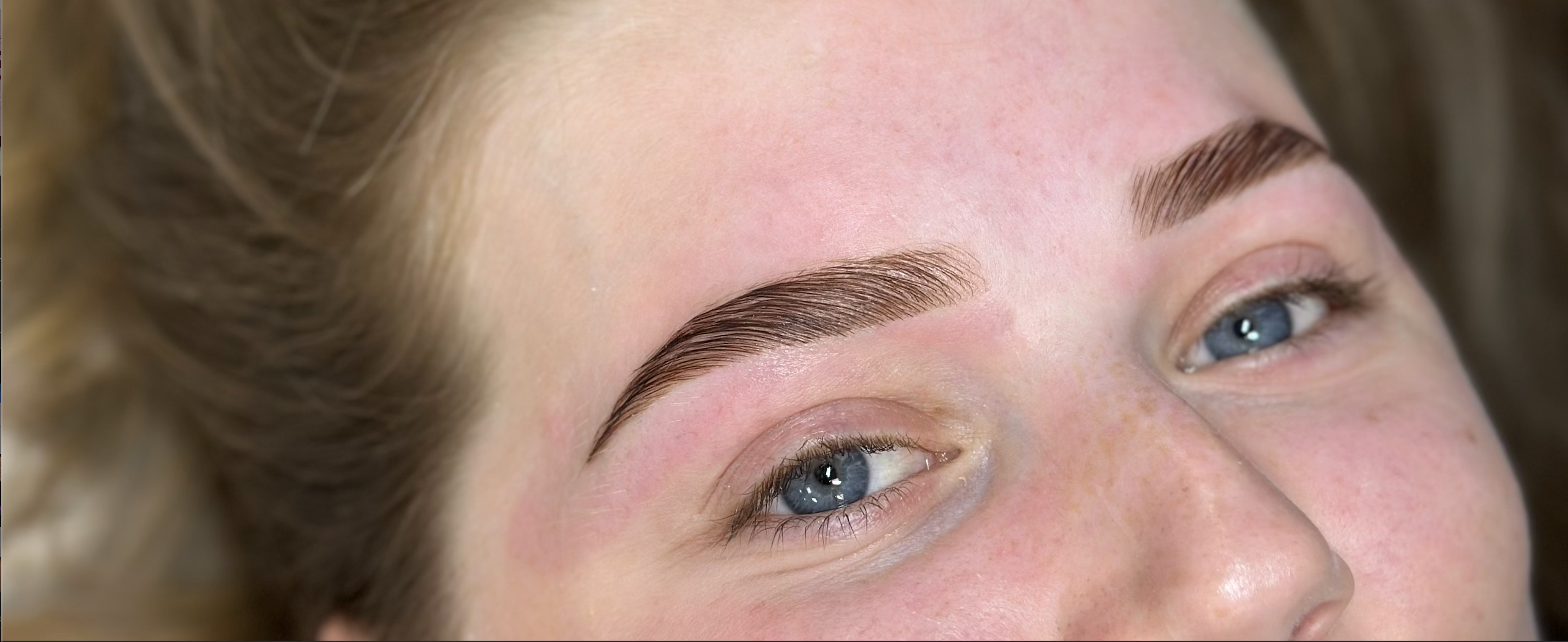 Halal brow transformation