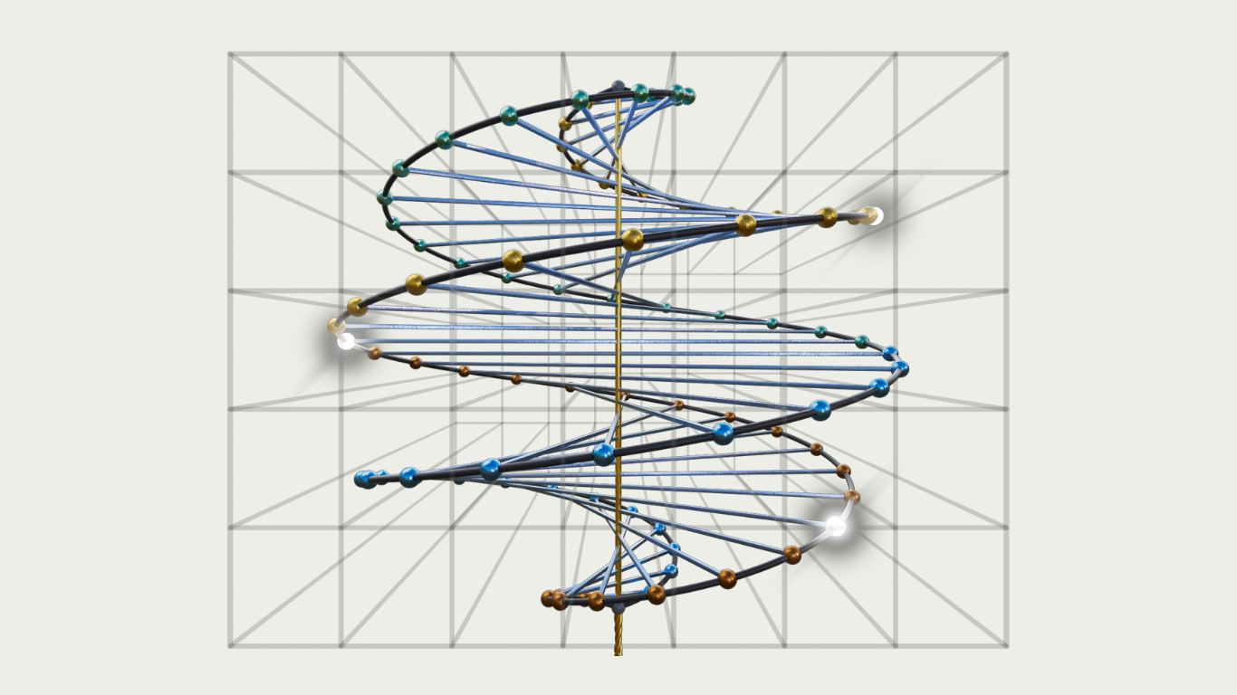 Structured human patterns mapped through the IQF pattern recognition system