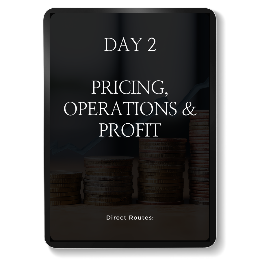 Medical courier business training about pricing routes and contracts