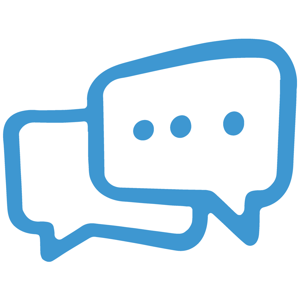 Pictogramme Des échanges et débriefings