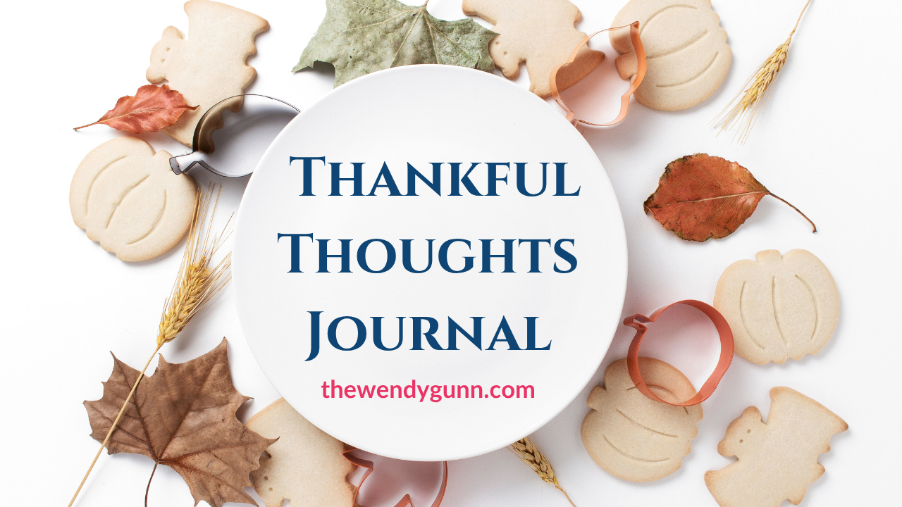 Begin a Habit of Gratitude with Your Thankful Thoughts Journal! Get one for your spouse, children, BFF, mom!