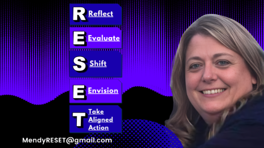 R.E.S.E.T. Image Reflect, Evaluate, Shift, Envision, Take Aligned Action