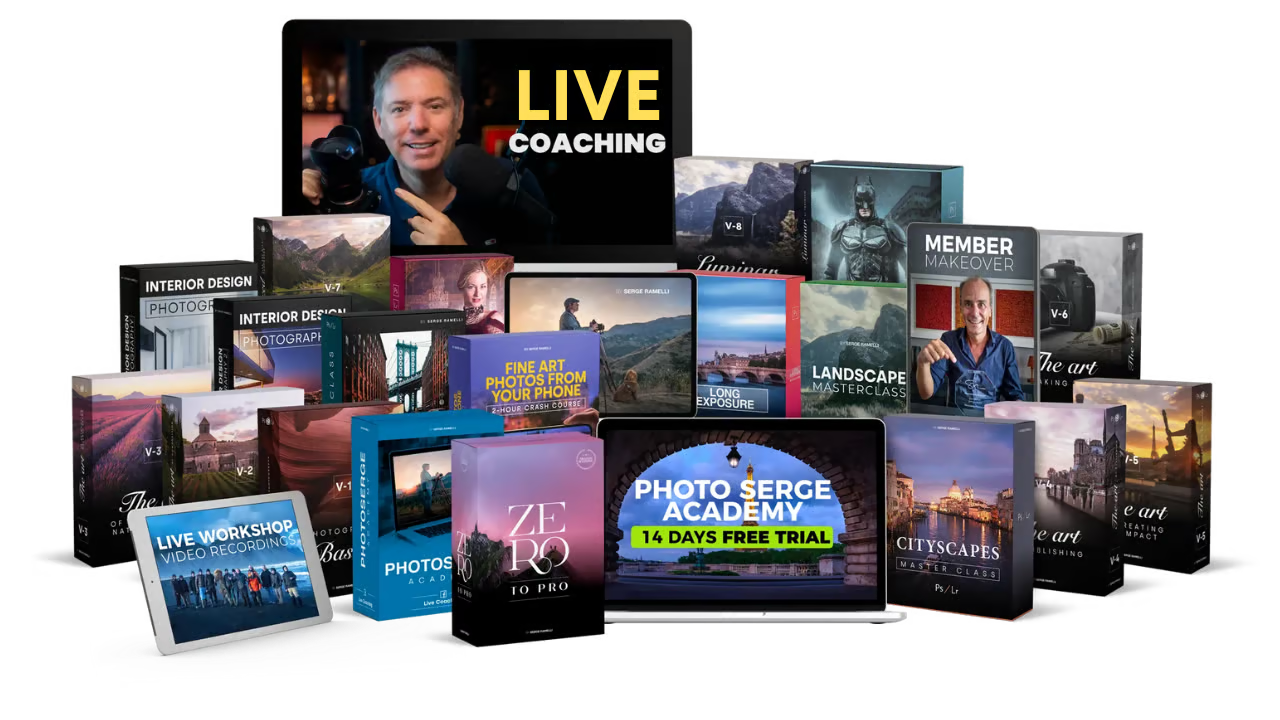 Photo Serge Academy coaching program bundle