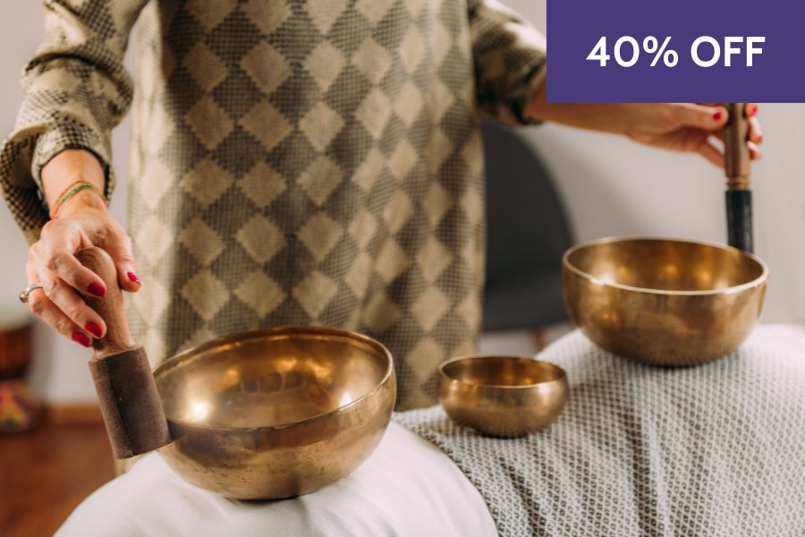 Sound Healing with Tibetan singing bowls course