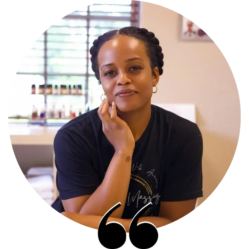 Chanel Stinyard, Sarga bodywork training testimonial