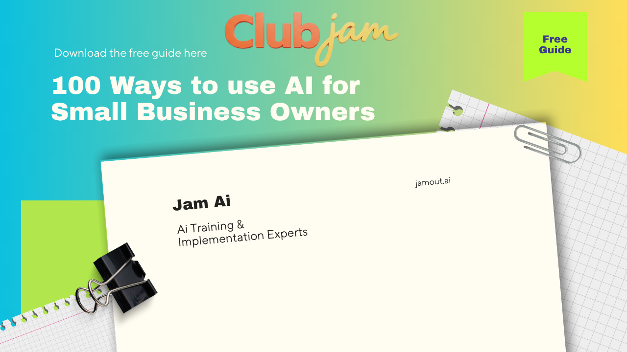 100 ways to use AI for Small Business Owners